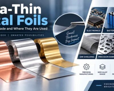 Ultra-Thin Metal Foils: 9 Powerful Facts About How They Are Made, Used & Selected by UNS Grade 10 Ultra-Thin Metal Foils: 9 Powerful Facts About How They Are Made, Used & Selected by UNS Grade